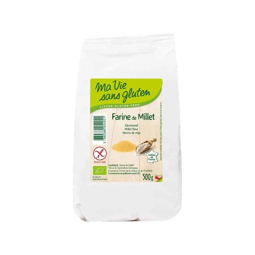Farine de Millet 500g Ma Vie Sans Gluten Farine sans gluten Maroc Farine de Millet 500g Ma Vie Sans Gluten Farine sans gluten Maroc