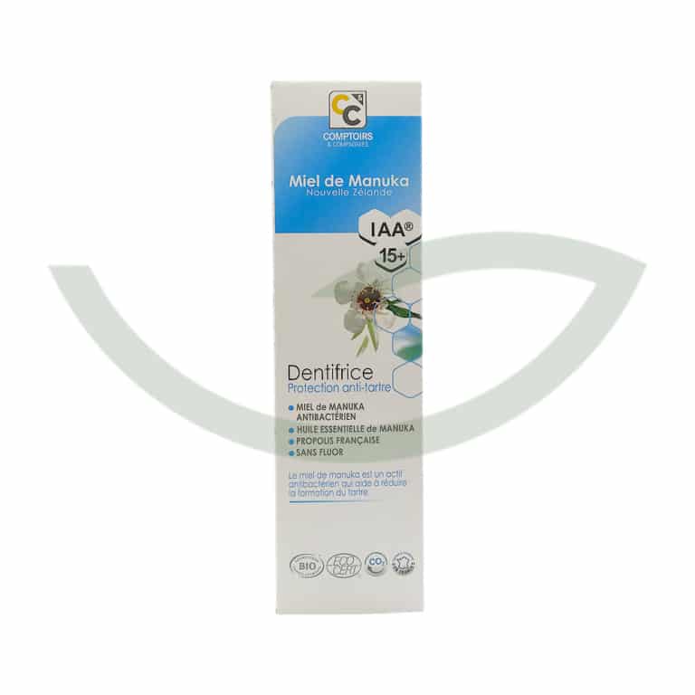 Dentifrice Anti-Tartre Manuka 75ml Comptoirs et Compagnies Soin Dentaire Maroc Avant