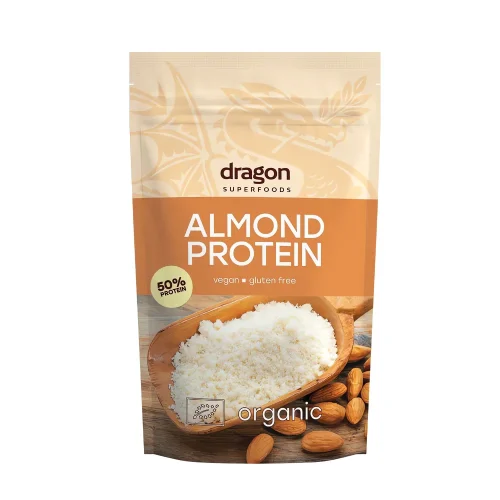 Protéine d’amande 200 g Dragon Superfoods Protéine d’amande bio en poudre 200 g Dragon Superfoods
