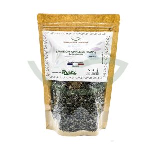 Sauge Officinale De France Salvia Officinalis Feuille coupée 100g santé cardiaque Maroc