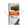 Chocolat noir Equateur 80% 100g Kaoka Bio Maroc