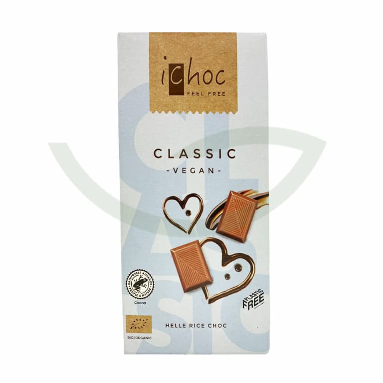 Tablette Chocolat Classic 80g Ichoc Vegan Maroc Tablette Chocolat Classic 80g Ichoc Vegan Maroc