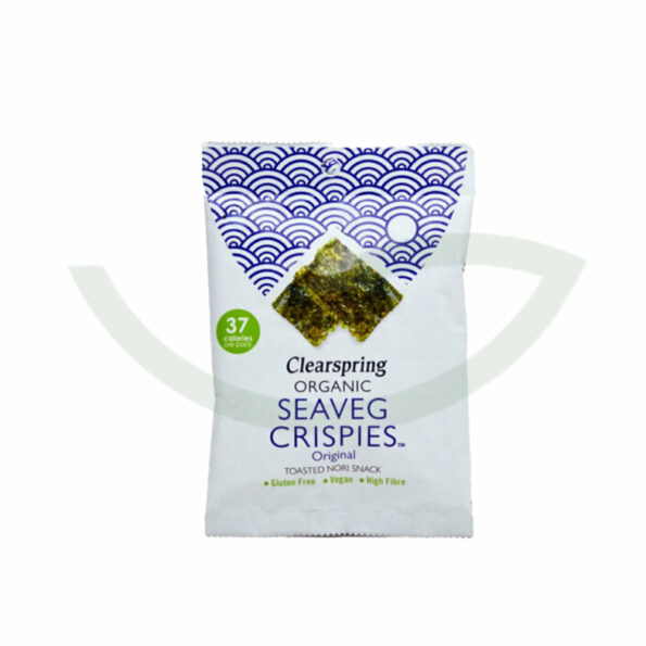 Algues Nori Croustillantes 5g ClearSpring Super Aliments Maroc