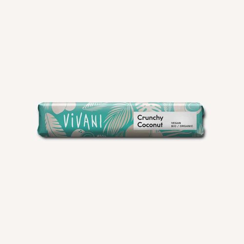 Barre de chocolat coco crunchy 35g Vivani BIO Maroc