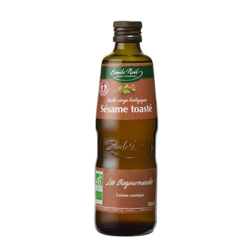 Huile de sésame toasté 500ml Emile Noel Nutritive Maroc Huile de sésame toasté 500ml Emile Noel Nutritive Maroc