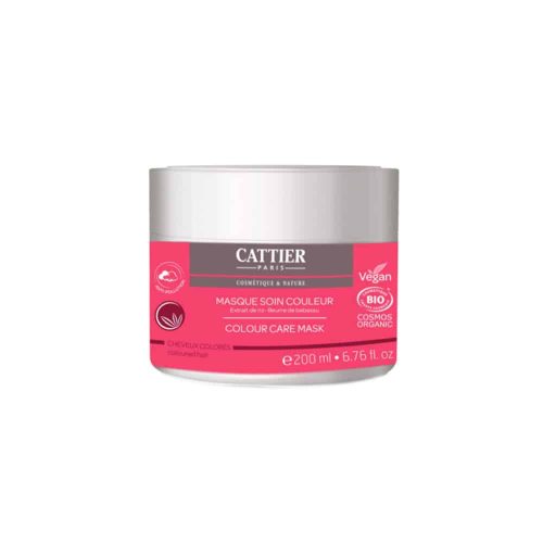 Masque Soin Couleur 200ml Cattier Cheveux Colorés Maroc