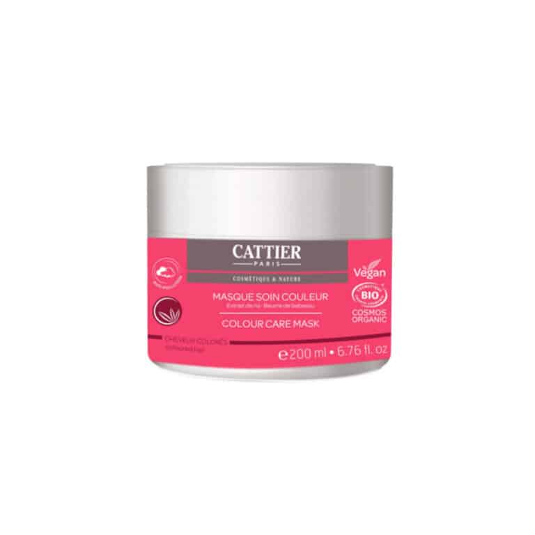 Masque Soin Couleur 200ml Cattier Cheveux Colorés Maroc