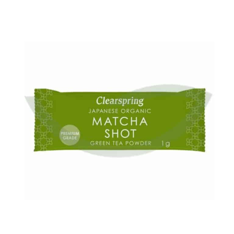 Matcha Shot 1g ClearSpring Thé Bio Maroc Matcha Shot 1g ClearSpring Thé Bio Maroc