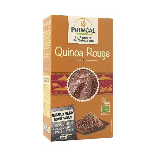 Quinoa Rouge Bio de 500g Priméal Aliment Bio Maroc