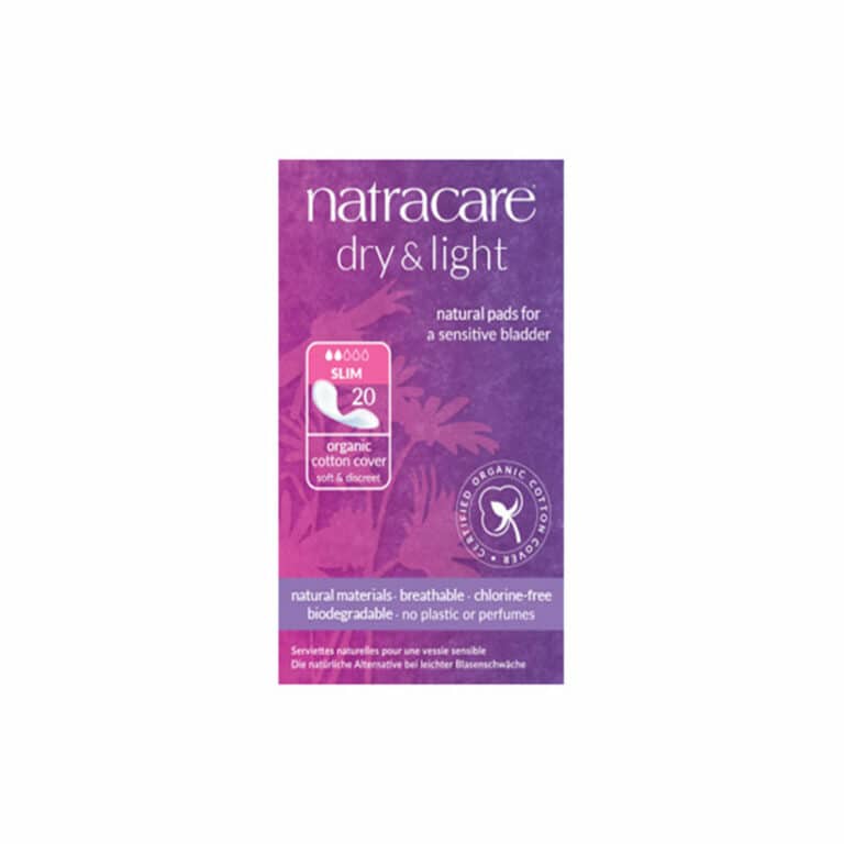 Serviette incontinence slim dry & light 20U Natracare Hygiène Maroc Serviette incontinence slim dry & light 20U Natracare Hygiène Maroc