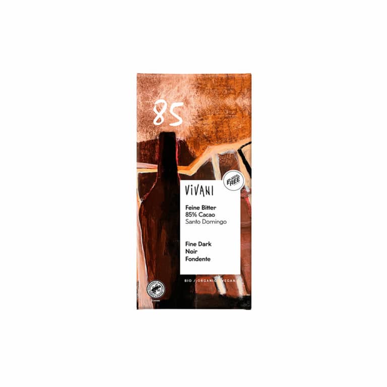 Tablette de chocolat noir 85% 100g Vivani Bio Maroc Tablette de chocolat noir 85% 100g Vivani Bio Maroc