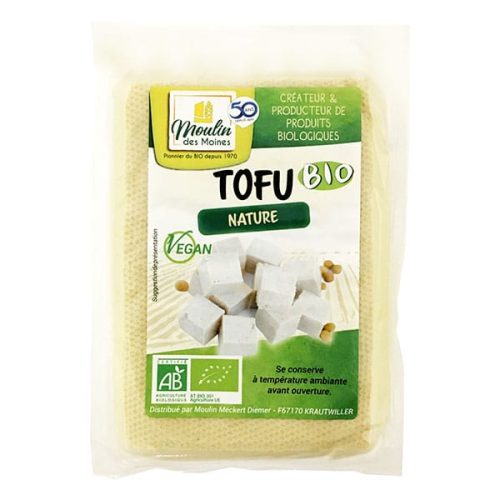 Tofu Nature 200g Moulin des Moines Aliment bio Maroc Tofu Nature 200g Moulin des Moines Aliment bio Maroc