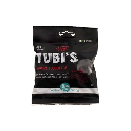 Tubi's Réglisse Sucrée 100g Terrasana Maroc