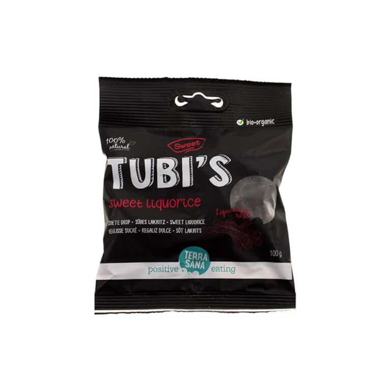 Tubi's Réglisse Sucrée 100g Terrasana Maroc