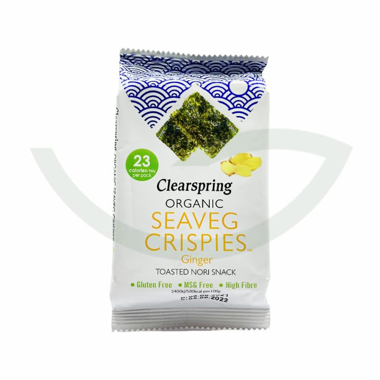 Algues Nori Gingembre 5g ClearSpring Super Aliments Maroc Algues Nori Gingembre 5g ClearSpring Super Aliments Maroc