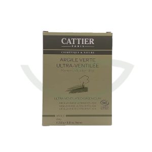 Argile Verte Utlra-ventilée 250g Cattier Soin à L'argile Maroc Argile Verte Utlra-ventilée 250g Cattier Soin à L'argile Maroc