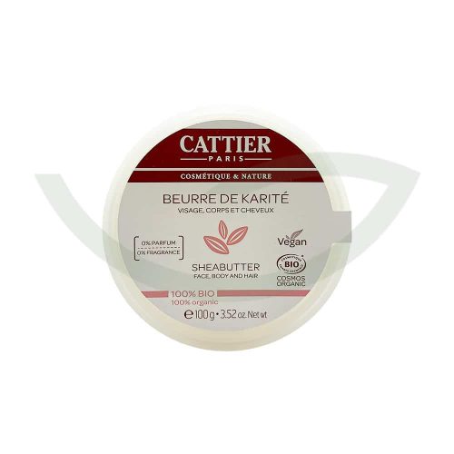 Beurre de Karité Nature 100g Cattier Soin Hydratant Maroc Beurre de Karité Nature 100g Cattier Soin Hydratant Maroc