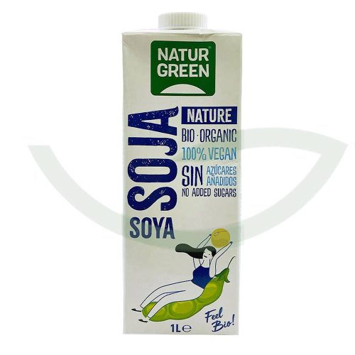Boisson de soja nature sans sucre 1L NaturGreen boissons Maroc Boisson de soja nature sans sucre 1L NaturGreen boissons Maroc