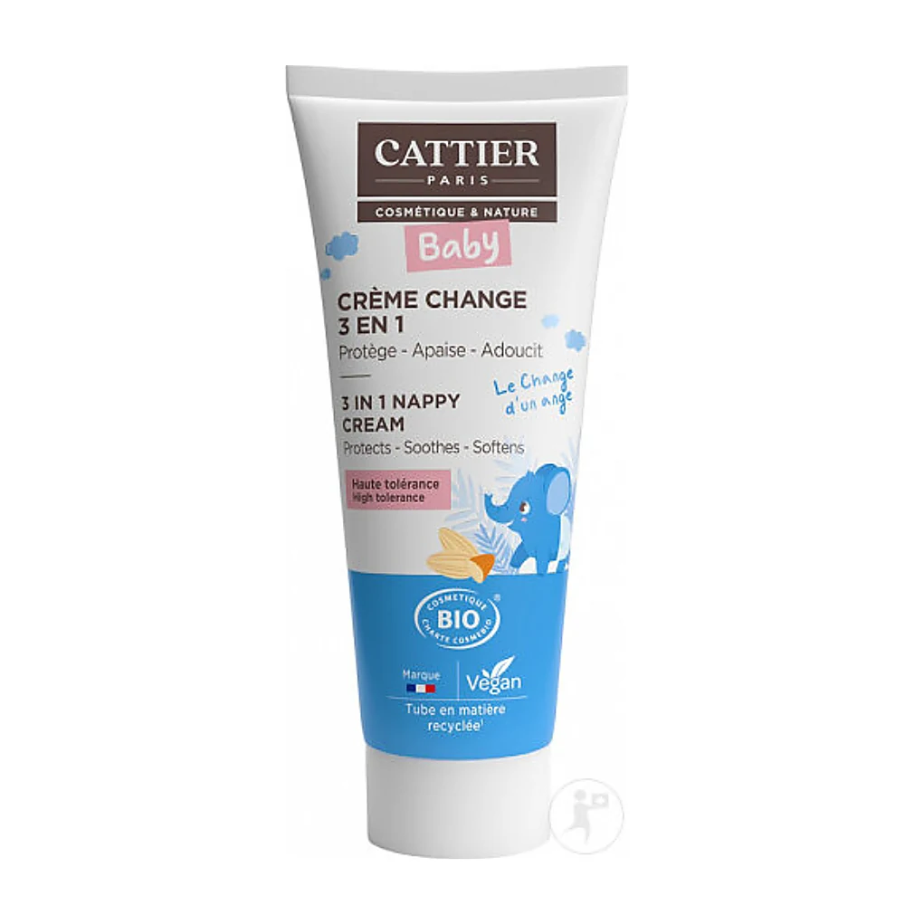 Crème de change Cattier Bébé Bio protectrice au panthénol 75ml