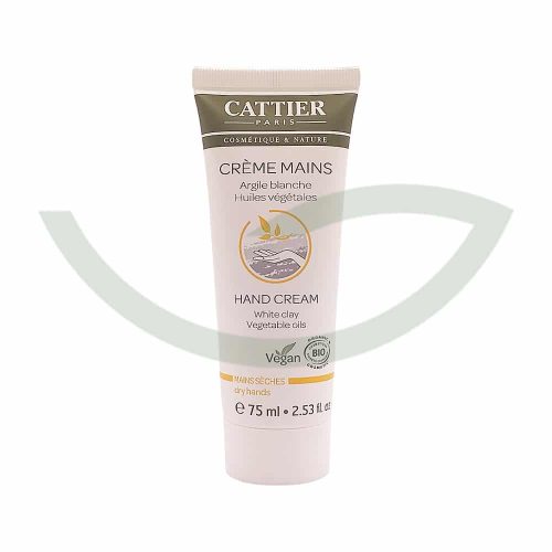 Crème Mains Sèches 75ml Cattier Soin Mains Maroc Avant