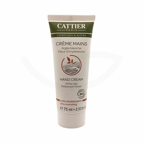Crème Mains Ultra-nourrissante 75ml Cattier Crème Hydratant Maroc