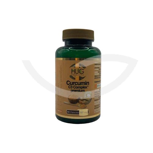 Curcumine c3 complexe 60 capsules Hug Your Life Protection Maroc avant