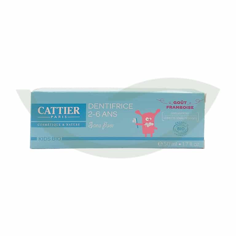 Dentifrice Framboise 2-6 Ans 50ml Cattier Soin Dentaire Maroc Dentifrice Framboise 2-6 Ans 50ml Cattier Soin Dentaire Maroc