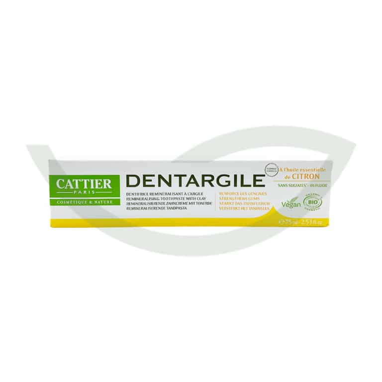 Dentargile Citron 75ml Cattier Soins Dentaires Maroc Dentargile Citron 75ml Cattier Soins Dentaires Maroc