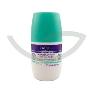 Déodorant Efficacité 24h 50ml Cattier Hygiène Vegan Maroc