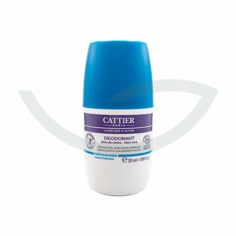 Déodorant Fraîcheur Marine 50ml Cattier Déodorant Vegan Maroc