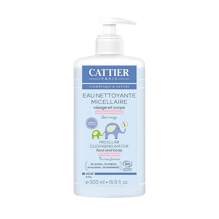 eau nettoyante micellaire visage et corps bebe 500ml cattier eau nettoyante micellaire visage et corps bebe 500ml cattier