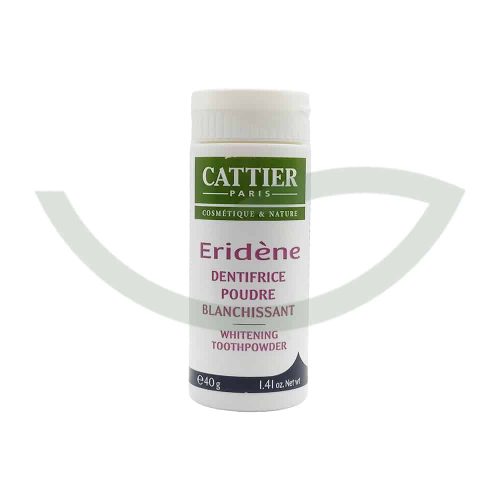 Eridène Poudre Blanchissant 40g Cattier Dentifrice Blanchissant Maroc