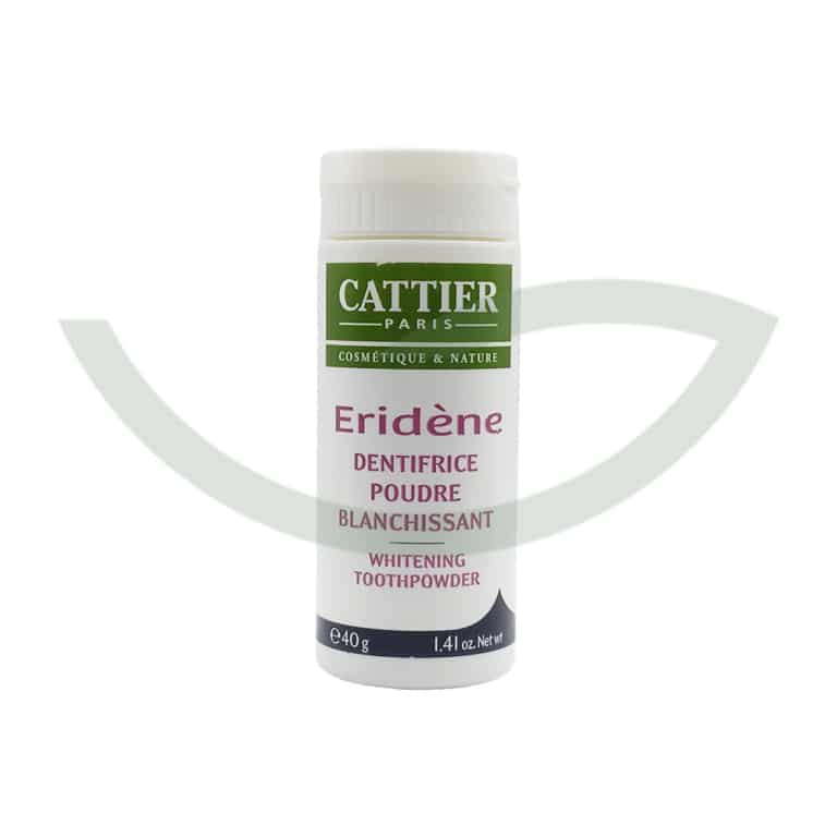 Eridène Poudre Blanchissant 40g Cattier Dentifrice Blanchissant Maroc