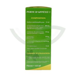 Sirop Forvitine 125ml Hyphadiet Appétit Maroc