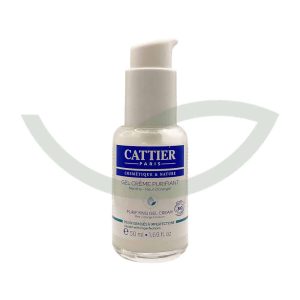 Gel Crème Purifiant 50ml Cattier Soin Peaux Grasses Maroc