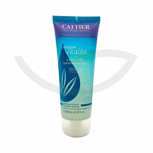 Gel Douche Vitalité 200ml Cattier Gel Douche Bio Maroc