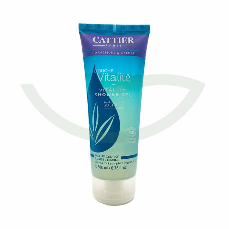 Gel Douche Vitalité 200ml Cattier Gel Douche Bio Maroc