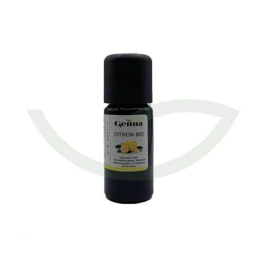 Huile Essentielle Citron Jaune Bio 10ml Genna Cicatrisant Maroc