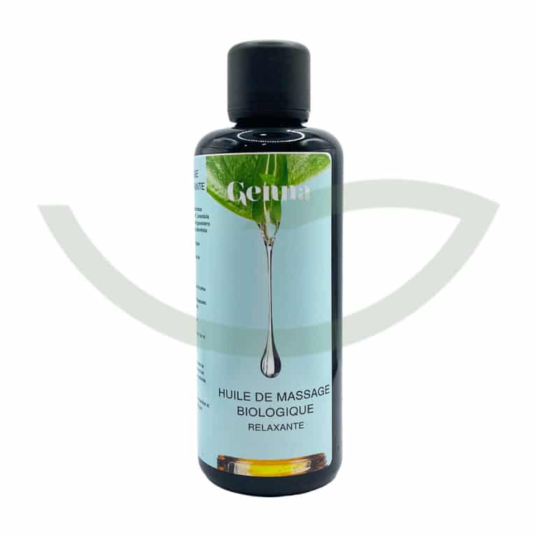 Huile De Massage Relaxante Bio 100ml Genna Hydratant Maroc Huile De Massage Relaxante Bio 100ml Genna Hydratant Maroc