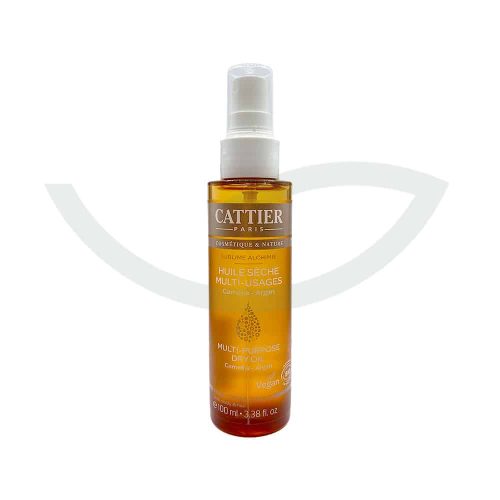 Huile Sèche Multi-usages 100ml Cattier Hydratant Maroc