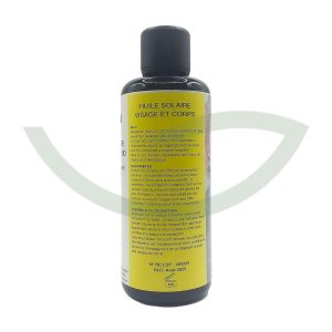 Huile Solaire à l’Urucum Bio 100ml Genna antioxydant maroc