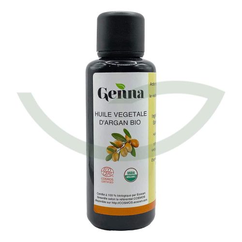 Huile Végétale Argan Bio 50ml Genna Nourrissante Maroc Huile Végétale Argan Bio 50ml Genna Nourrissante Maroc
