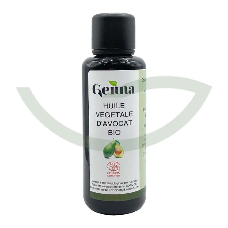 Huile Végétale Avocat Bio 50ml Genna Nourrissante Maroc