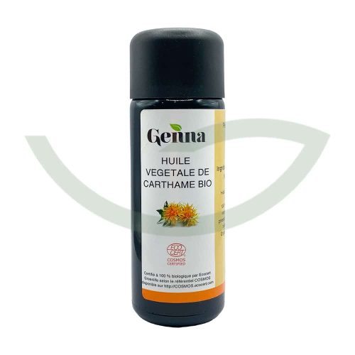 Huile Végétale Carthame Bio 50ml Genna cicatrisante maroc