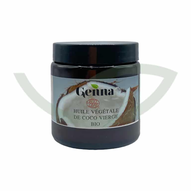 Huile Végétale De Coco Bio 120ml Genna Purifiante Maroc Huile Végétale De Coco Bio 120ml Genna Purifiante Maroc