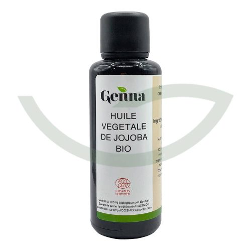 Huile Végétale Jojoba Bio 50 ml Genna cicatrisant maroc Huile Végétale Jojoba Bio 50 ml Genna cicatrisant maroc