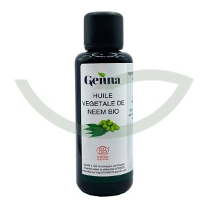 Huile Végétale Neem Bio 50ml Genna Apaisant Maroc