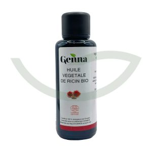Huile Végétale Ricin Bio 50ml genna nourrissant Maroc