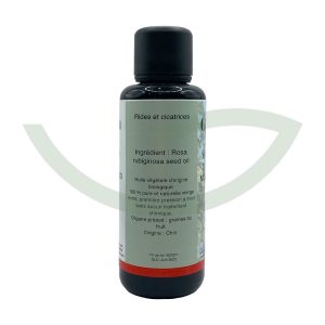Huile Végétale Rose Musquée Bio 50 ml Genna Cicatrisant Maroc
