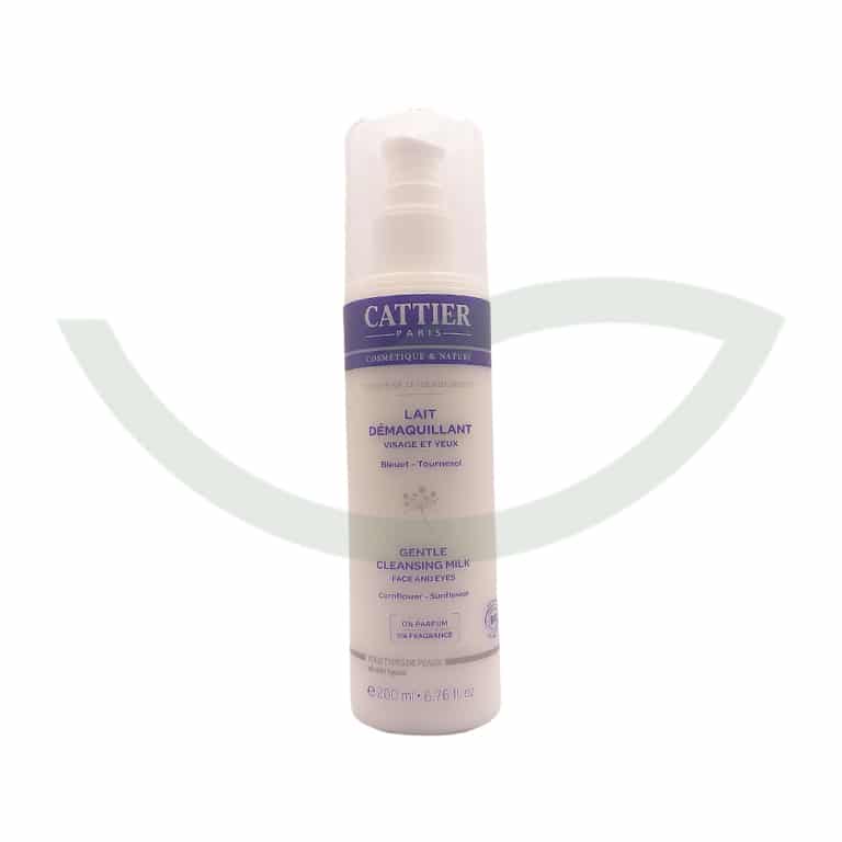 Lait démaquillant yeux visage 200ml Cattier Lait adoucissant Maroc Lait démaquillant yeux visage 200ml Cattier Lait adoucissant Maroc